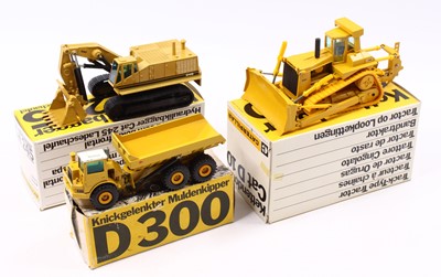 Lot 699 - NZG/Conrad 1/50 scale Caterpillar boxed models...