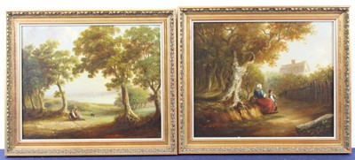 Lot 2418 - After Edward Robert Smythe (1810-1899) - Pair;...