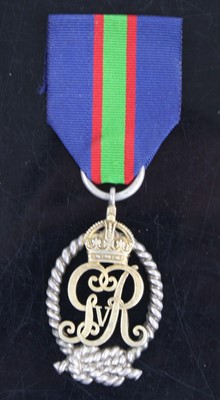 Lot 3037 - A Royal Naval Volunteer Reserve Decoration,...