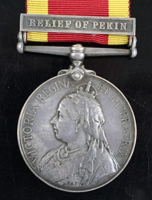 Lot 3043 - A China War Medal (1900) with Relief Of Pekin...