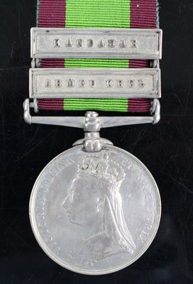 Lot 3044 - An Afghanistan Medal (1878-1880) with Kandahar...