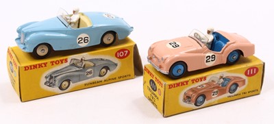 Lot 1508 - A Dinky Toys group of two to include a Dinky...