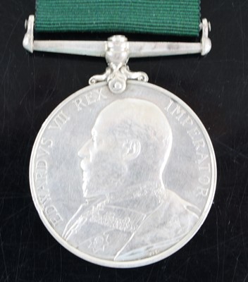 Lot 3049 - A Volunteer Long Service Medal, Edward VIII,...