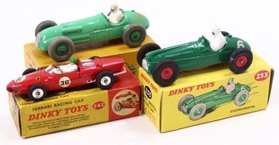 Lot 1510 - A Dinky Toys group of three to include Dinky...