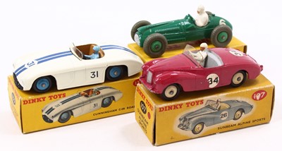 Lot 1511 - A Dinky Toys group of three to include a Dinky...