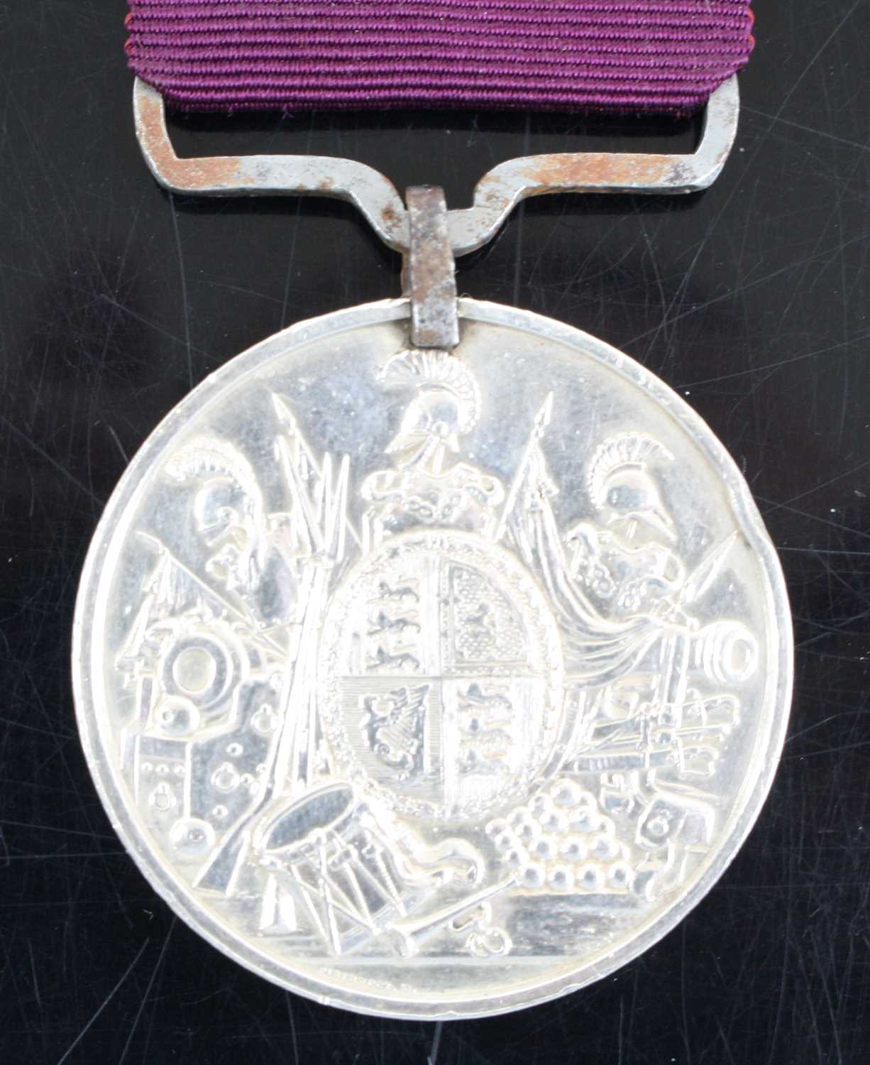 Lot 3055 - An Army Long Service and Good Conduct Medal,...