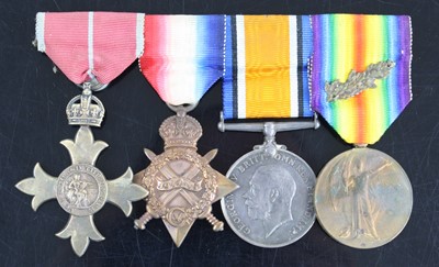 Lot 3057 - An Order of the British Empire medal group to...