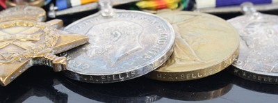 Lot 3072 - A Naval group of four medals to include...