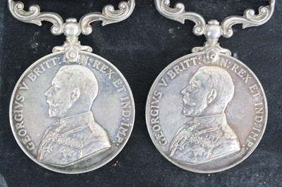 Lot 3073 - A Great War Gallantry group of medals, to...