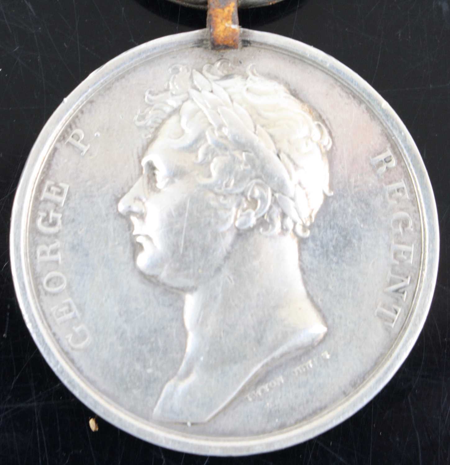 Lot 3074 - A Waterloo Medal, 1815, naming WILL. BUCKLAND,...