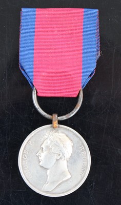 Lot 3074 - A Waterloo Medal, 1815, naming WILL. BUCKLAND,...