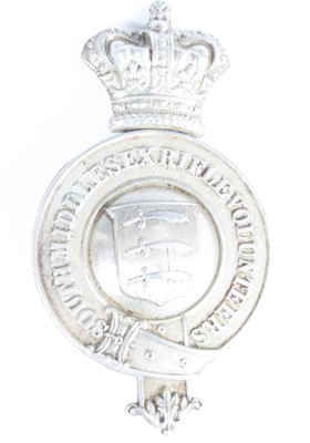 Lot 3092 - A South Middlesex Rifle Volunteers badge, of...