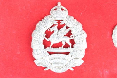 Lot 3094 - A post WW I 1st Battalion Monmouthshire...