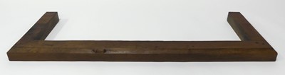 Lot 347 - Robert Tompson - an oak fender, with...