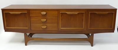 Lot 1276 - A 1960s 'Stateroom' by Stonehill teak long...