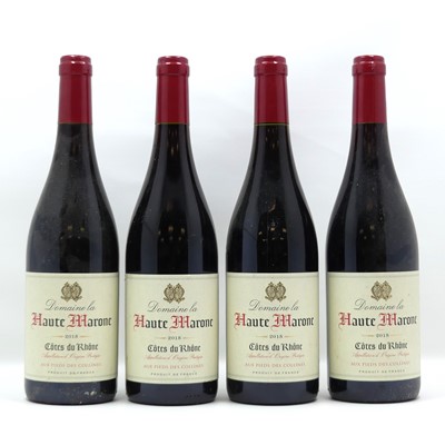 Lot 1136 - Domaine la Haut-Marone, 2015, Cotes de Rhone,...