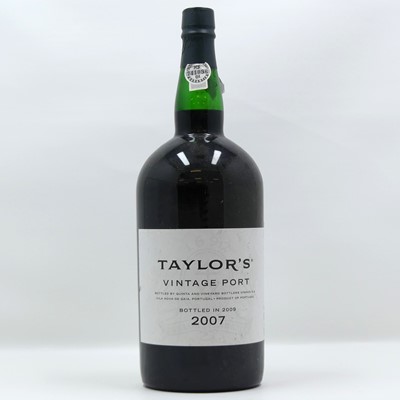 Lot 1380 - Taylor's vintage port, 2007 (bottled in 2009),...