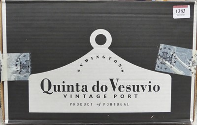 Lot 1383 - Quinta do Vesuvio vintage port, 2015, six...