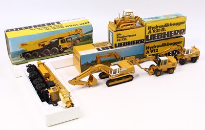 Lot 740 - A Conrad and Gescha 1/50 scale Liebherr...