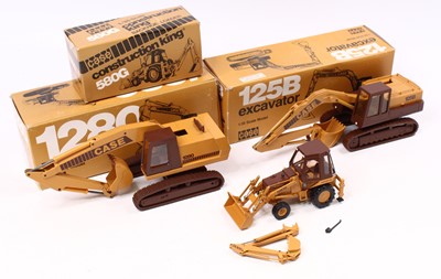 Lot 741 - A Conrad Case 1/35 scale excavator boxed three...