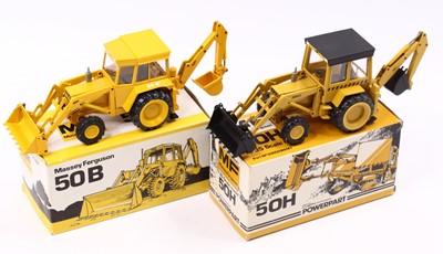 Lot 750 - Two Conrad 1/35 scale earthmoving/construction...