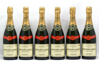 Lot 1285 - Perrier-Jouet NV brut champagne, six bottles (OB)