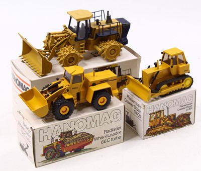 Lot 765 - A Conrad Hanomag group of three boxed...