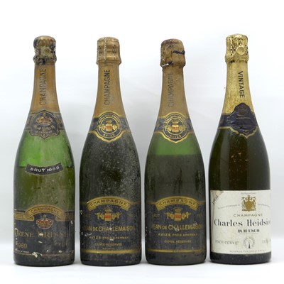 Lot 1286 - René Brisset 1969 brut champagne, one bottle...