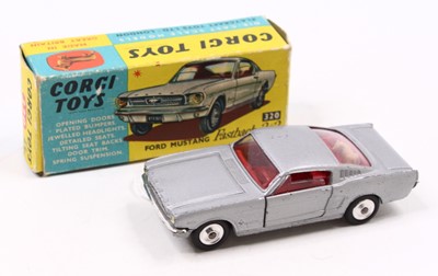 Lot 1181 - Corgi Toys No. 320 Ford Mustang Fastback 2+2,...