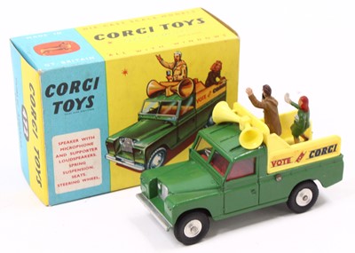 Lot 1184 - Corgi Toys No.472 Public Address Vehicle "Vote...