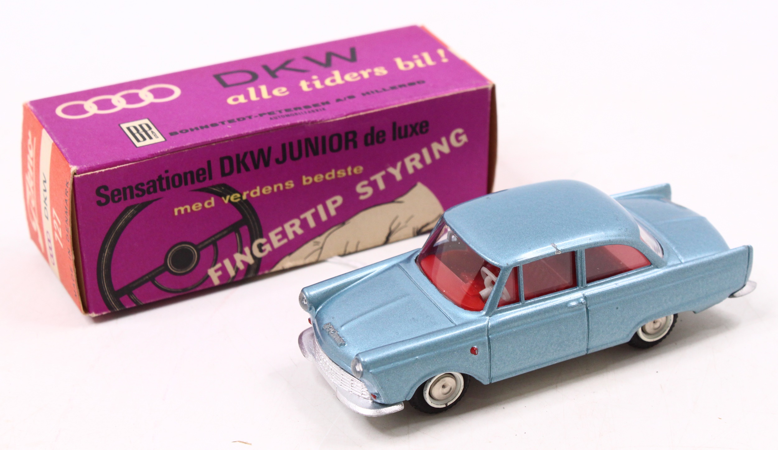 DKW ジュニア - テクノ 727 Tekno Auto Union DKW Junior No.727 1/43 Scale Vintage Model