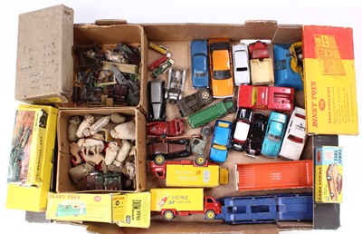 Lot 1572 - Tray of mixed boxed and loose Dinky Toy and...