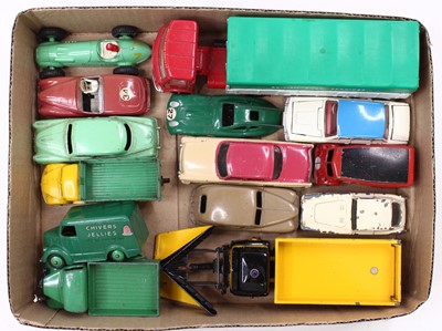 Lot 1573 - 14 various loose Dinky Toys diecast vehicles...