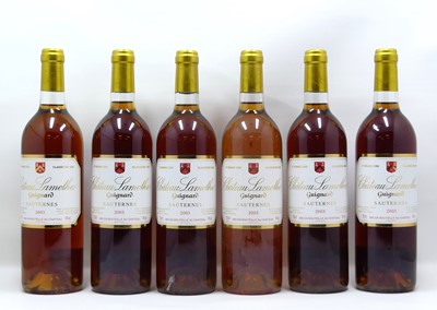 Lot 1287 - Château Lamothe Guignard, 2003, Sauternes,...