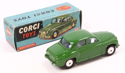 Lot 1459 - Corgi Toys No. 204m Rover 90 saloon in green...