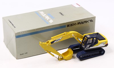 Lot 786 - A Kobelco 1/40 scale diecast model of a SK200...