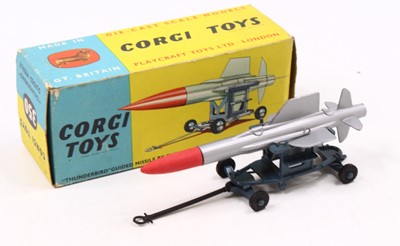 Lot 1167 - Corgi Toys, 350, Thunderbird Guided Missile on...