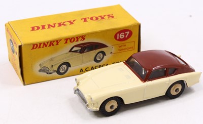 Lot 1346 - Dinky Toys No. 167 AC Aceca Coupe comprising...