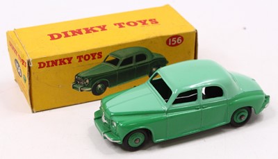 Lot 1350 - Dinky Toys No.156 Rover 75 saloon in two-tone...