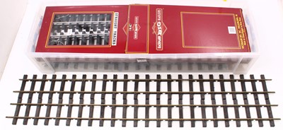 Lot 353 - A small collection of G-scale track: two long...