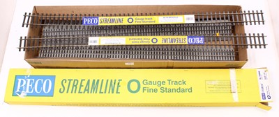 Lot 354 - 0-gauge straight lengths track: 14 lengths...