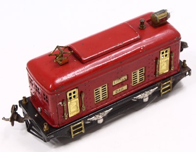 Lot 368 - Lionel 0-gauge 0-4-0 electric outline loco...