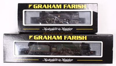 Lot 624 - Two Farish N-Gauge locos: 372-600 V2 ‘Green...