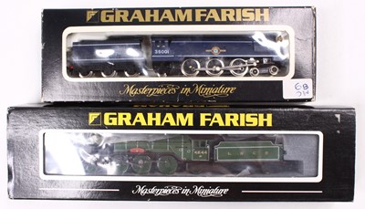 Lot 626 - Two Farish N-gauge locos & tenders: 372-602 V2...