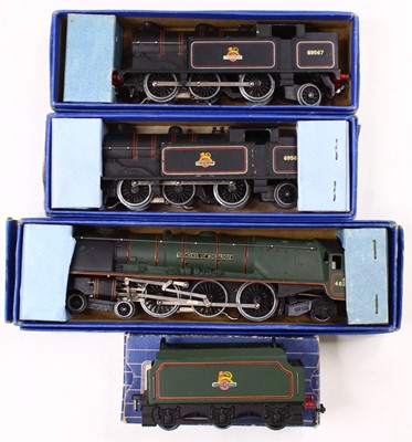 Lot 632 - Three Hornby-Dublo 3-rail locos: EDL12...