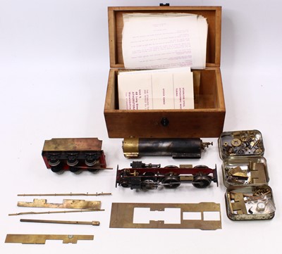 Lot 42 - 0 Gauge part built "BAT" 4-4-0 live steam...