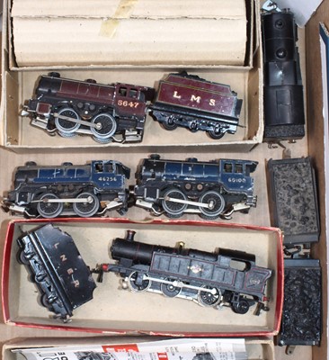 Lot 642 - Five Trix Twin locos: F103 0-6-2 tank BR 6664...