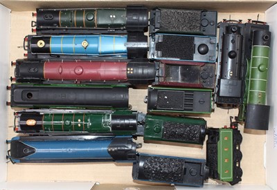 Lot 644 - Tray containing 9 unboxed mainly Hornby locos...