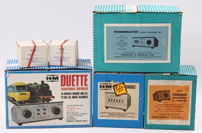 Lot 653 - Hammant & Morgan control items, all boxed (BE):...