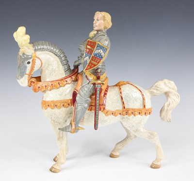 Lot 25 - A Beswick figure 'Knight in Armour' (The Earl...